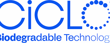 The logo features "CiCLO" in bold blue letters, accompanied by the phrase "Biodegradable Technology" in a smaller font below, with circular design elements.
